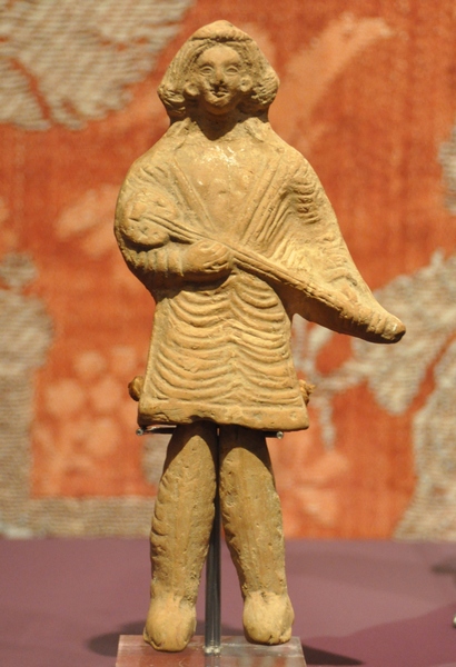 Parthian long-necked lute, c. 3 BC – 3 AD