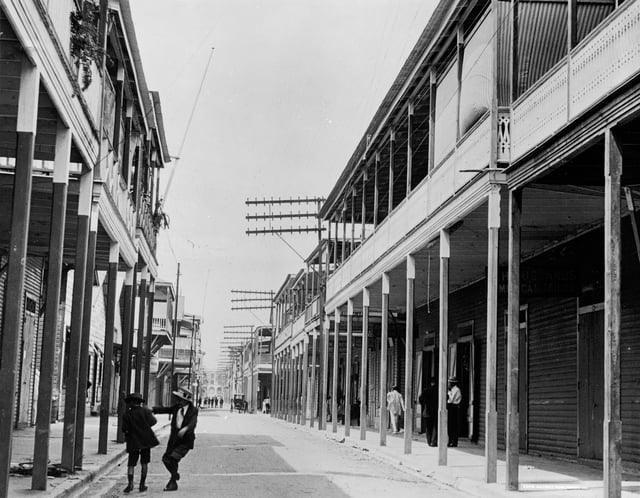 Colón between 1910 and 1920