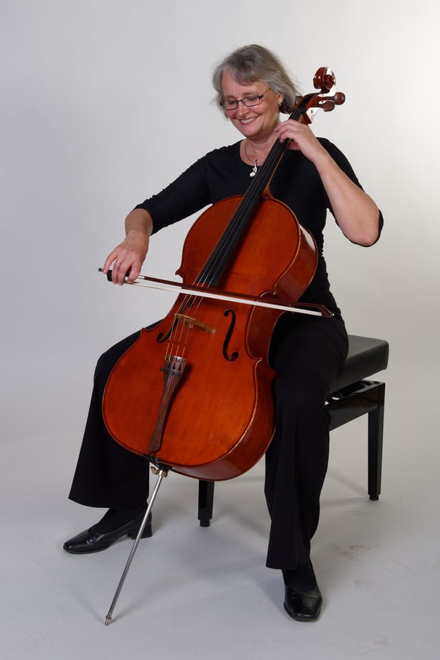A cellist