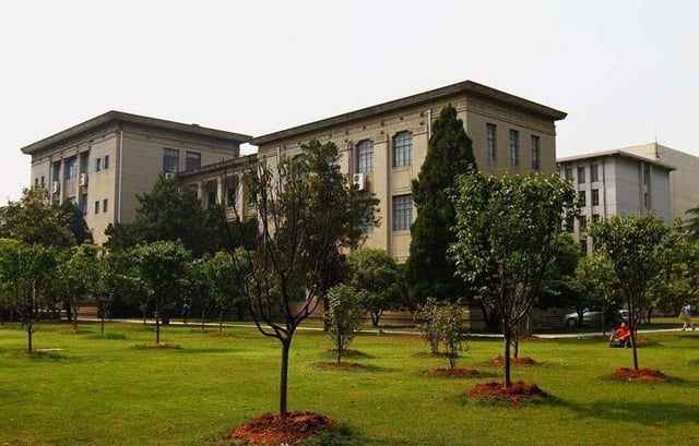 Old Russia-style library in Huazhong University of Science and Technology