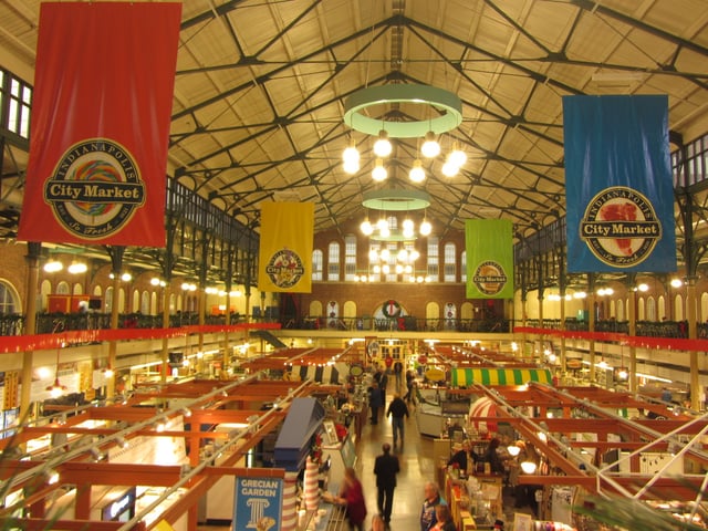 Indianapolis City Market was founded in 1821.