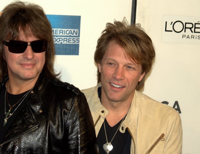 Richie Sambora and Jon Bon Jovi at 2009 Tribeca Film Festival