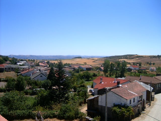 The rural scenery of the parish of Carragosa