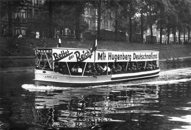 The DNVP campaigns in Berlin, July 1932