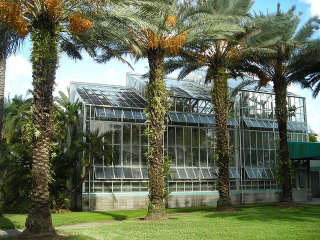 The Wertheim Conservatory houses many rare species of plants and foliage.