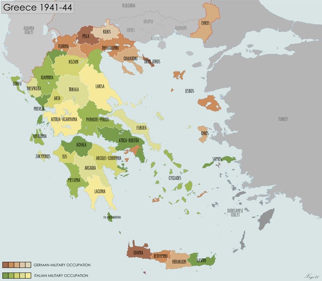 Greece, 1941–1944