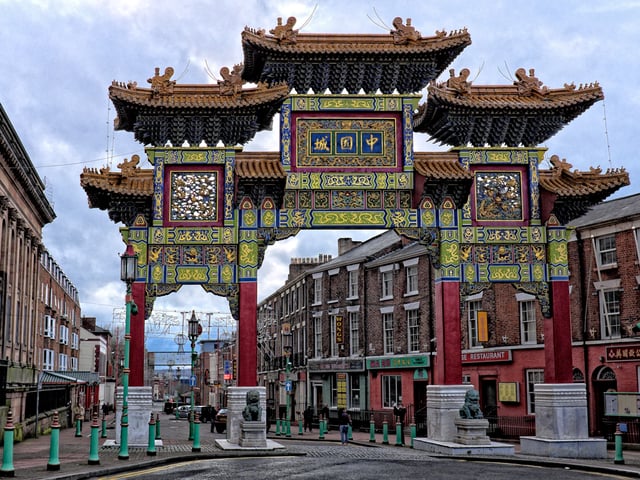 Chinatown Gate Chinatown, Liverpool