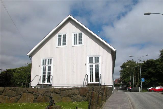 Løgting house in Thorshavn, built in 1856.