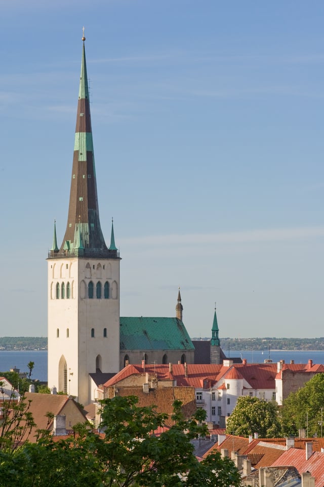 St. Olaf's Church reportedly the tallest building in the world from 1549 to 1625
