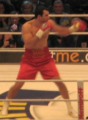 Former IBF, WBO and WBA heavyweight champion, Ukrainian Wladimir Klitschko