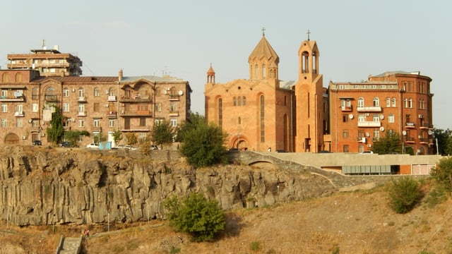 Surp Sarkis, consecrated in 1842, is the main cathedral of Yerevan.