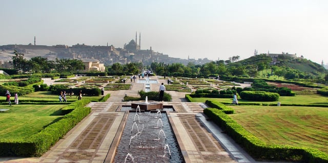 Al-Azhar Park is listed as one of the world's sixty great public spaces by the Project for Public Spaces