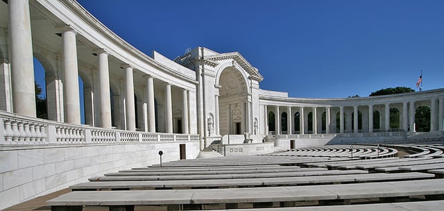 The interior of Memorial Amphitheater