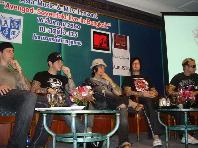 Avenged Sevenfold in 2007