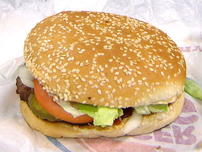 The Whopper sandwich, Burger King's signature product
