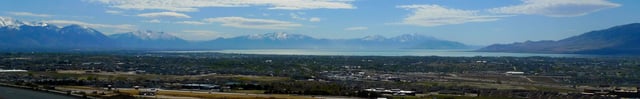 View from Traverse Mountain