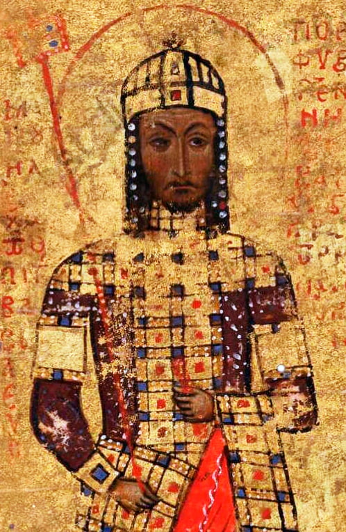 Byzantine Emperor Manuel I Komnenos—Béla-Alexios was the Emperor's designated heir between 1165 and 1169