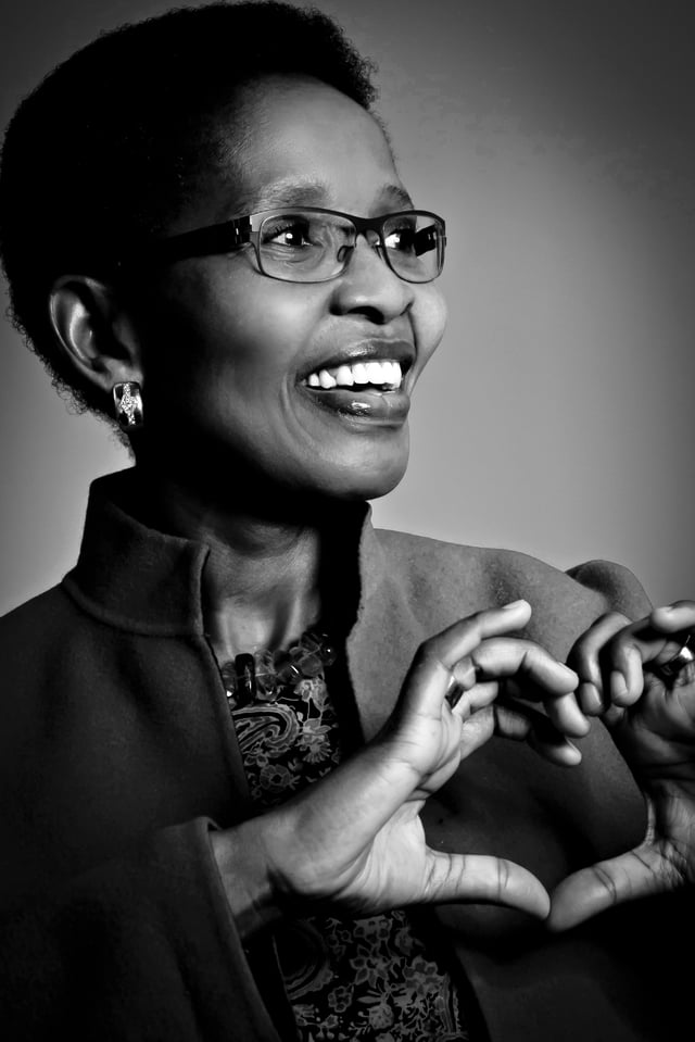 South African psychologist Pumla Gobodo-Madikizela.