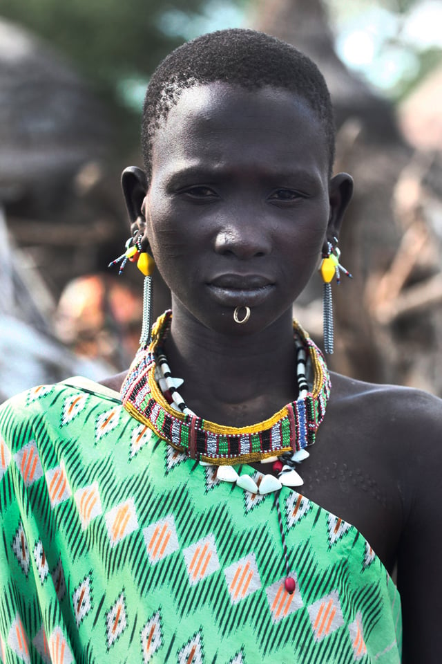 Woman in South Sudan
