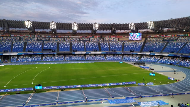 The Stadio San Paolo.