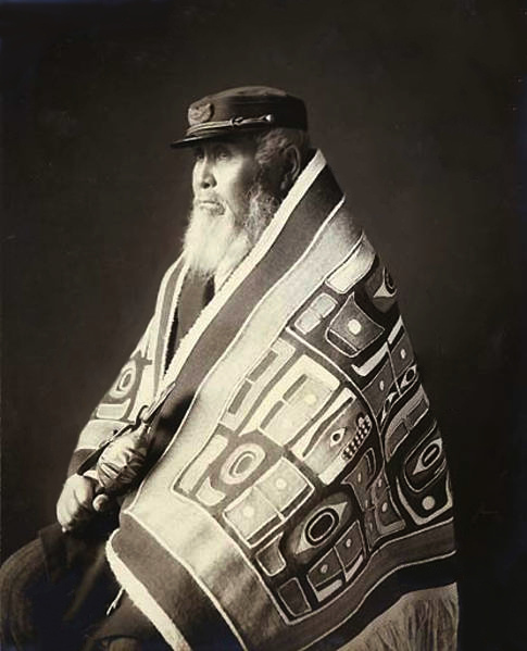 Chief Anotklosh of the Taku Tribe.
