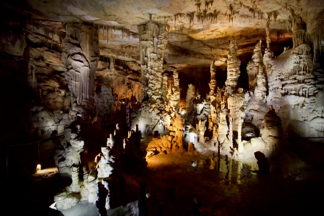 Cathedral Caverns in Marshall County