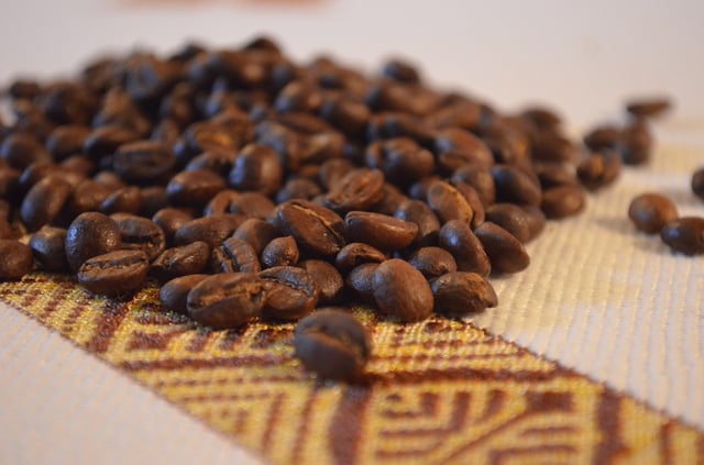Coffee beans from Ethiopia