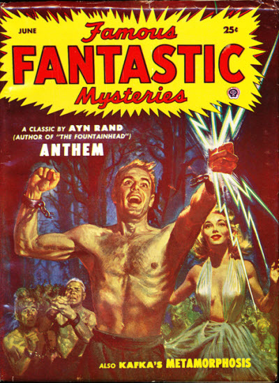 Kafka's The Metamorphosis was even reprinted in the June 1953 issue of the pulp magazine Famous Fantastic Mysteries