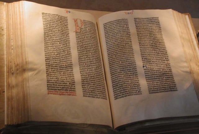 Gutenberg Bible, Library of Congress, Washington, D.C.