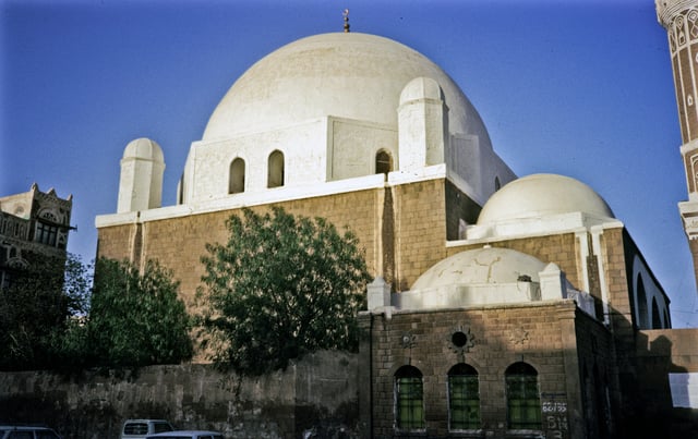 Al Bakiriyya Ottoman Mosque in Sana'a, was built in 1597