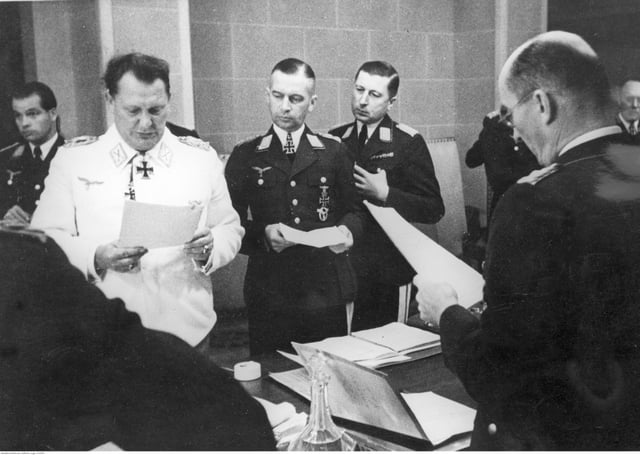 Göring issuing an order for German troops on the Eastern Front, 1941
