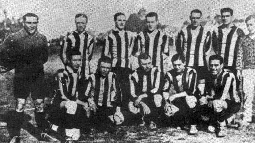 The 1928 Peñarol team, Primera División champions