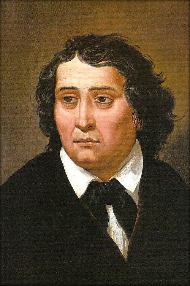 France Prešeren, best-known Slovenian poet