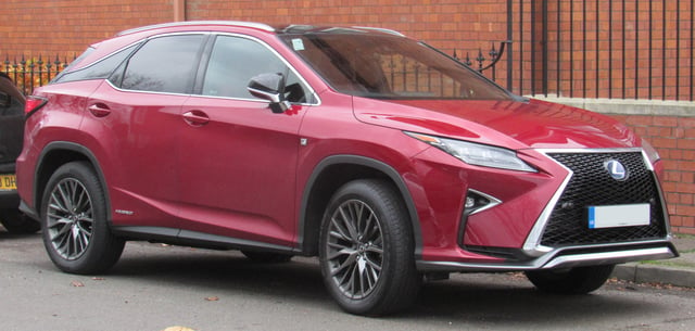 The Lexus RX 450h is the top selling hybrid of the Lexus brand with global sales of 363,000 units as of January 2017.