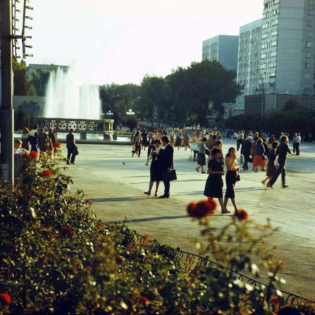 Bălți in Soviet Moldavia in 1985