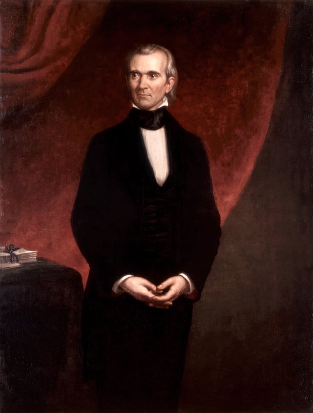 James K. Polk was President of the United States from 1845 to 1849.