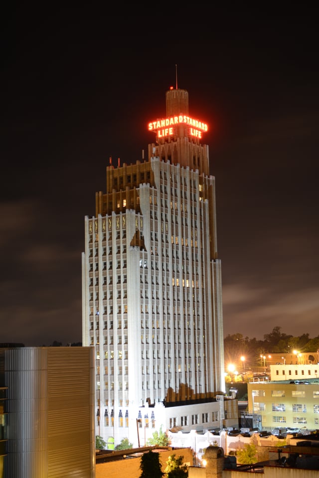 Standard Life Building, downtown Jackson