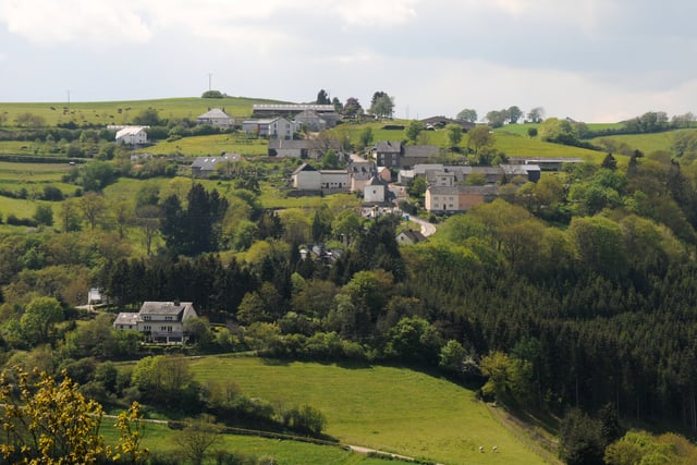 Typical Luxembourg countryside near Alscheid