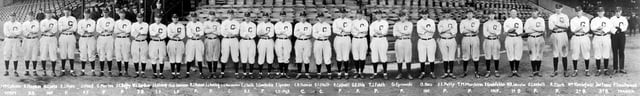 The 1920 Indians, who won the first World Series Championship in team history.