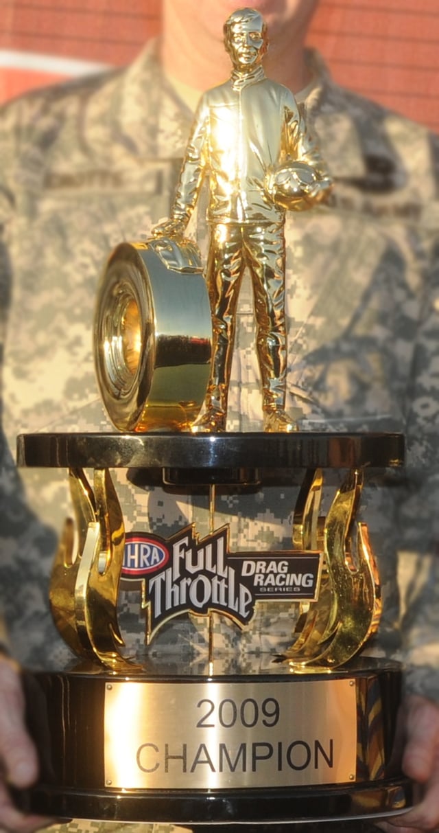 2009 Top Fuel trophy