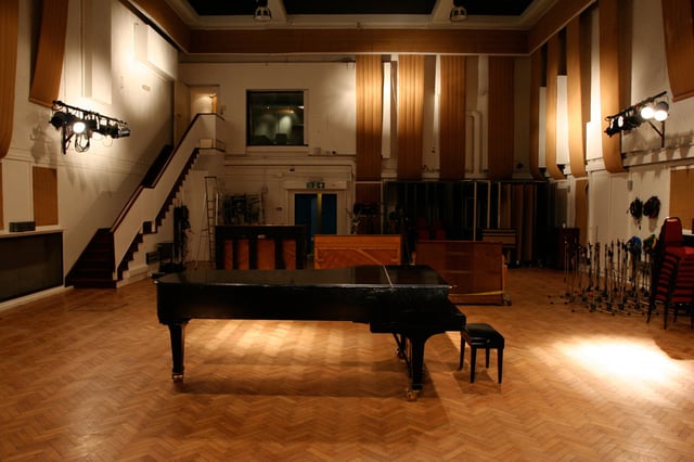Abbey Road Studio Two, where nearly every track on Sgt. Pepper was recorded