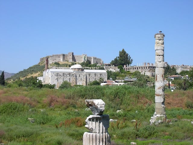 The site of the Temple of Artemis at Ephesus.