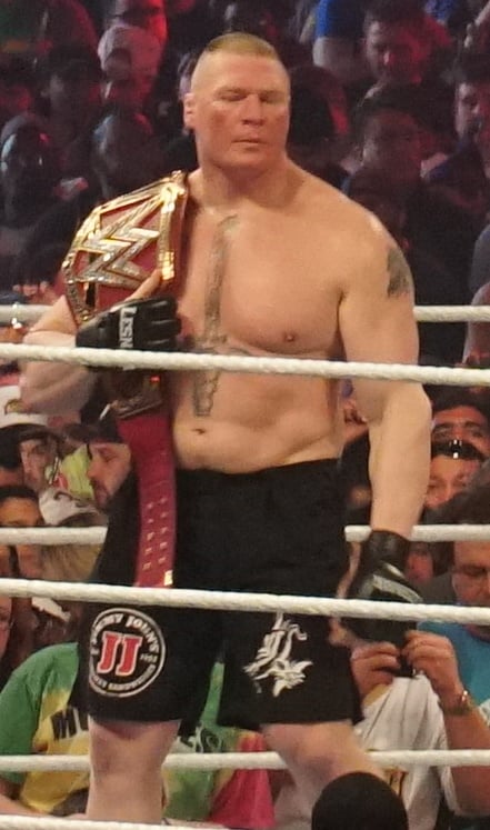 Lesnar is a record three-time Universal Champion; his first reign holds the record for the longest reign at 504 days, which is the 6th longest world championship reign in WWE history and the longest since 1988