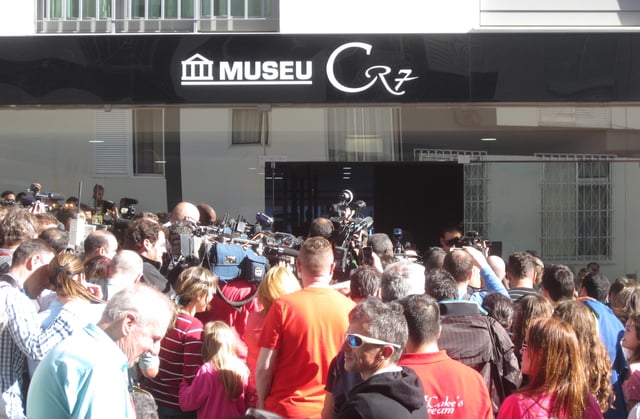 The Cristiano Ronaldo Museum, "CR7", in Funchal, Madeira.