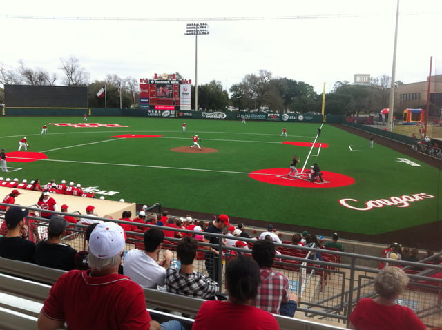 Schroeder Park, home of the Houston Cougars baseball team