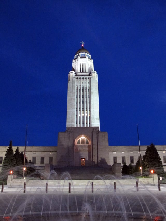 Goodhue-designed Nebraska State Capitol
