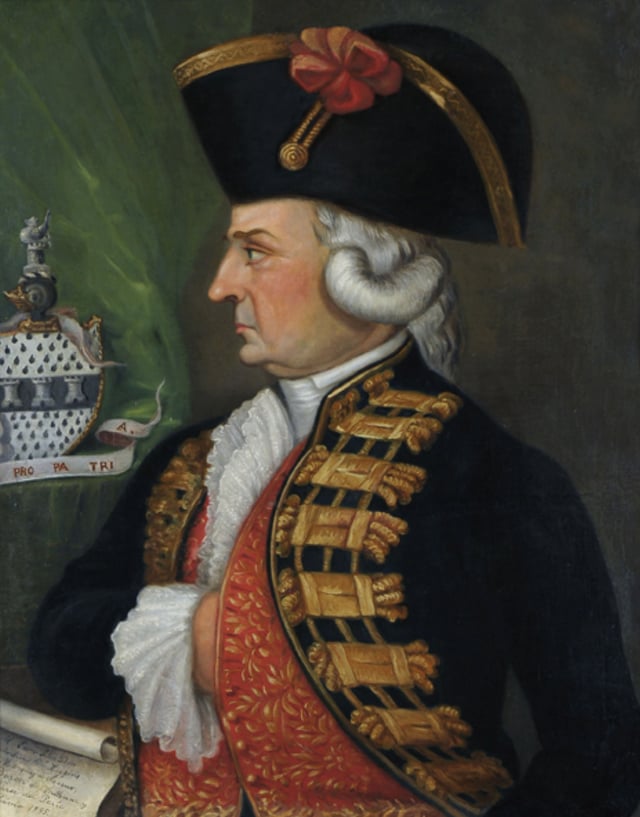Ambrosio O'Higgins, Bernardo's father, whom he never met.