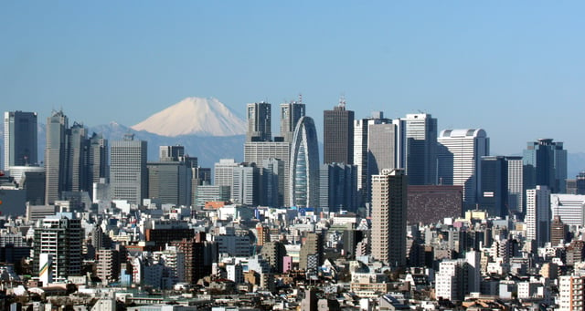 Tokyo, the world's largest metropolitan area, is an example of a mass human settlement called a city