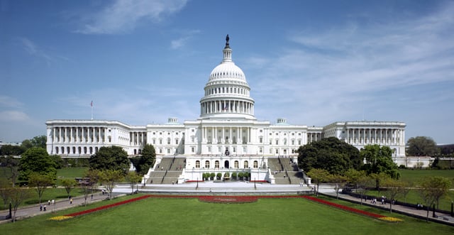 The United States Capitol is the seat of government for Congress.