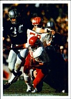 The Raiders playing the Chiefs in the 1969 AFL championship game